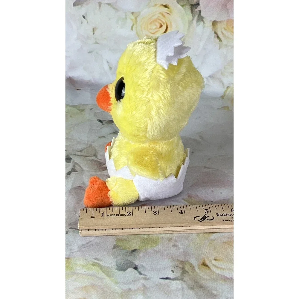PEETIE The Easter Chick TY Beanie Boo 6 Inches Yellow Egg Hatching